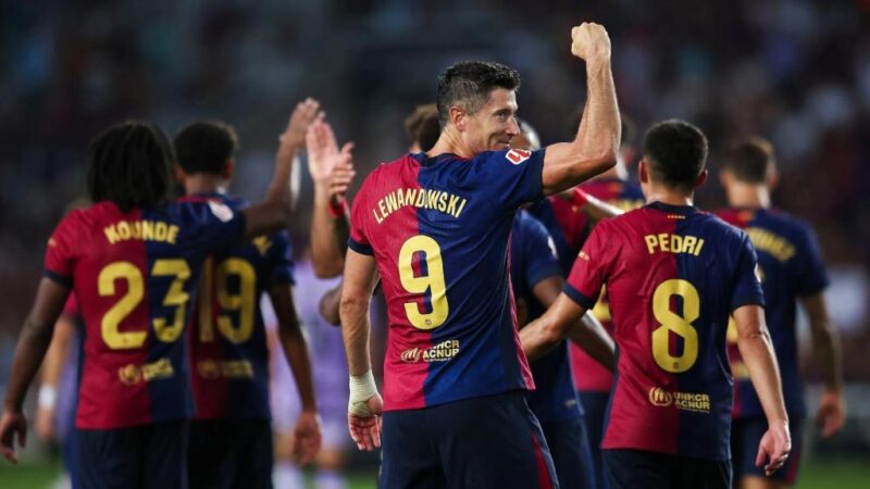Barcelona vence de virada e aumenta pressão sobre o Real Madrid