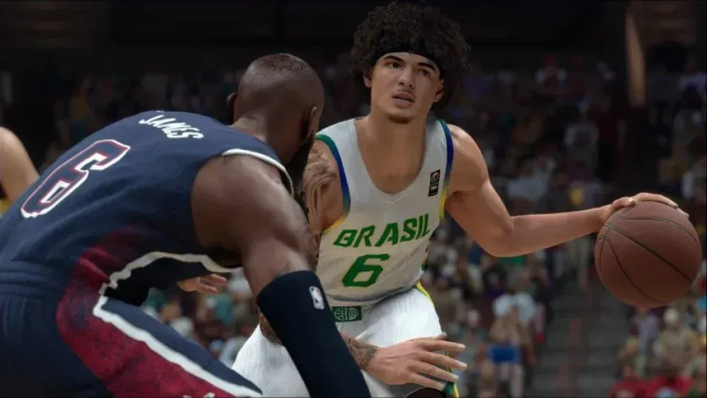 Seleção Brasileira estará no NBA 2K26; saiba detalhes e como utilizá-la