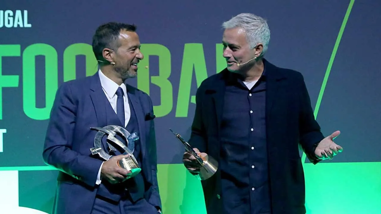 Jorge Mendes acompanha Mourinho no Seixal: Benfica entra em nova era