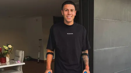 Nehuén Pérez fala aos adeptos do FC Porto após intervenção cirúrgica