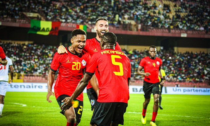 Moçambique vs Guiné-Conacri (1-1) jogo ao vivo no Zimpeto