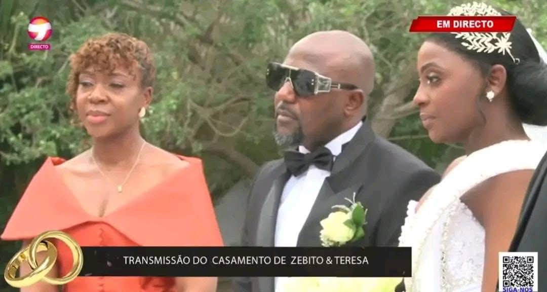 Zebito casa-se com Teresa e encanta fãs em Maputo