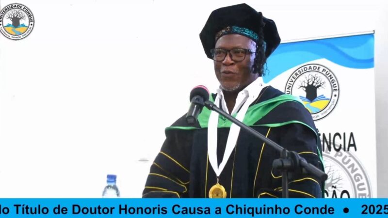 Chiquinho Conde distinguido pela UniPúnguè como Doutor Honoris Cau…ver mais