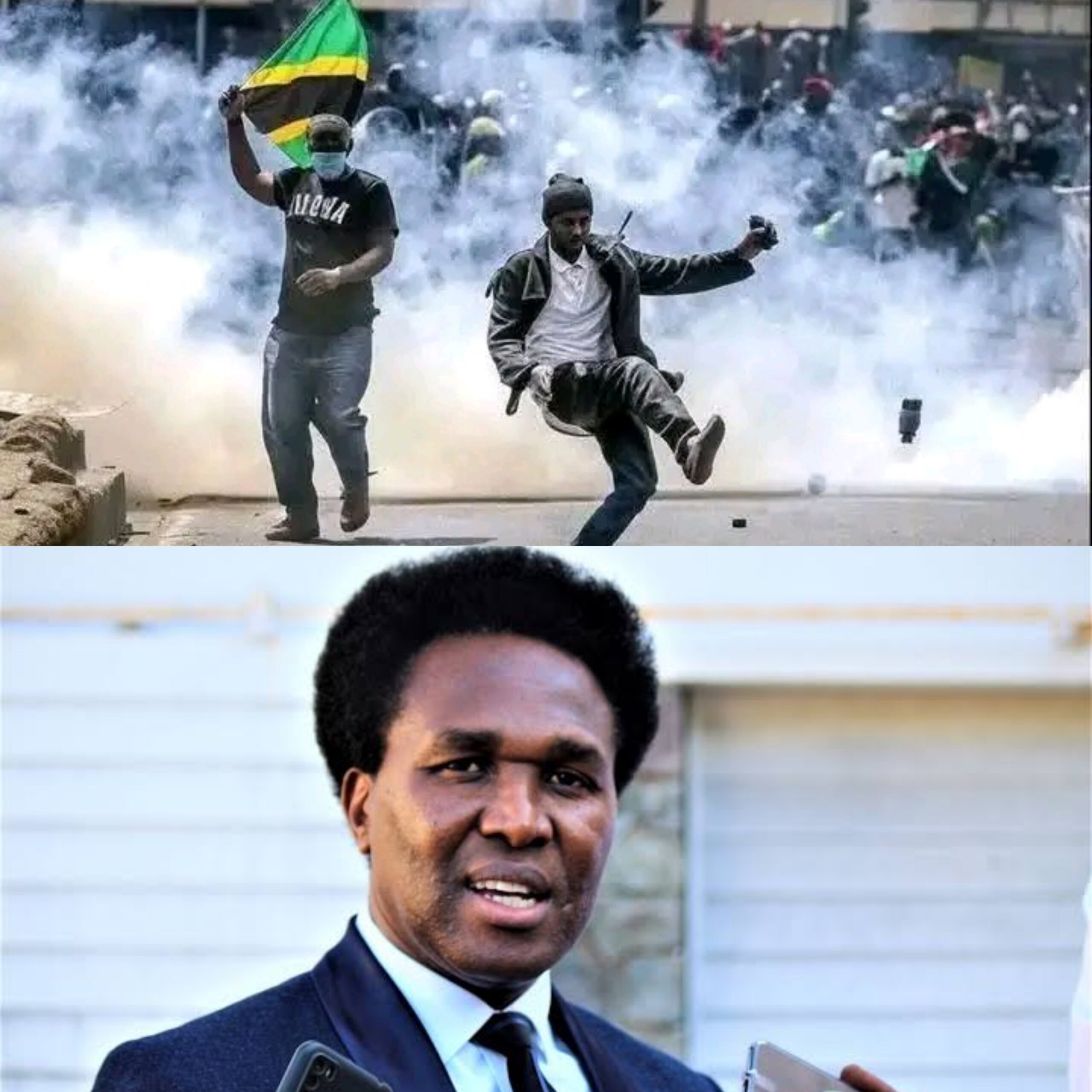 Man¡festantes da Tanzânia activam Turbo V8 de Venâncio Mondla…ver mais